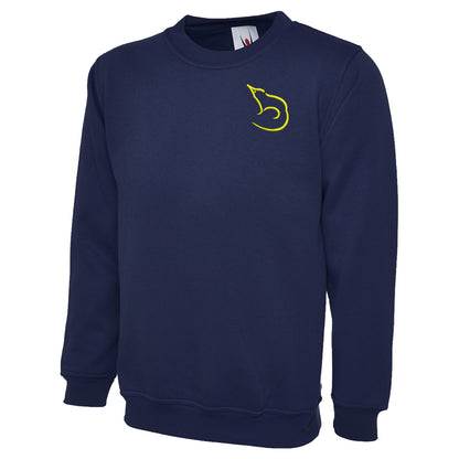 Retro Shrewsbury 1983 Embroidered Classic Sweatshirt