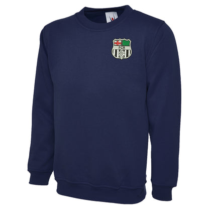 Retro Forest Green 1975 Embroidered Classic Sweatshirt