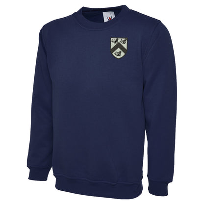 Retro Grimsby 1884 Embroidered Classic Sweatshirt