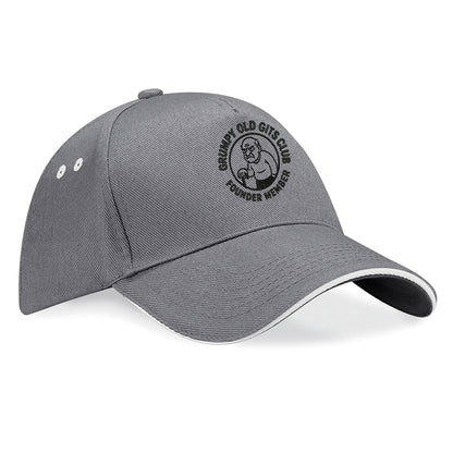Grumpy Old Men's Club Baseball Cap