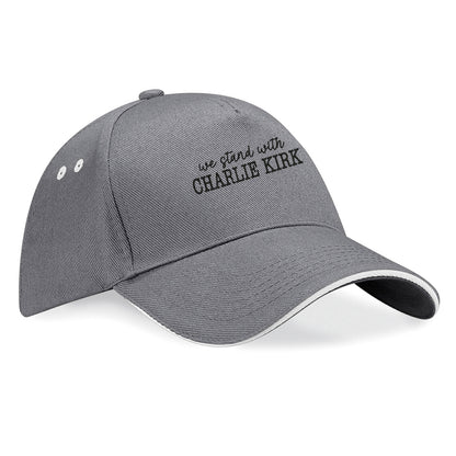 We Stand With Charlie Kirk Baseball Cap