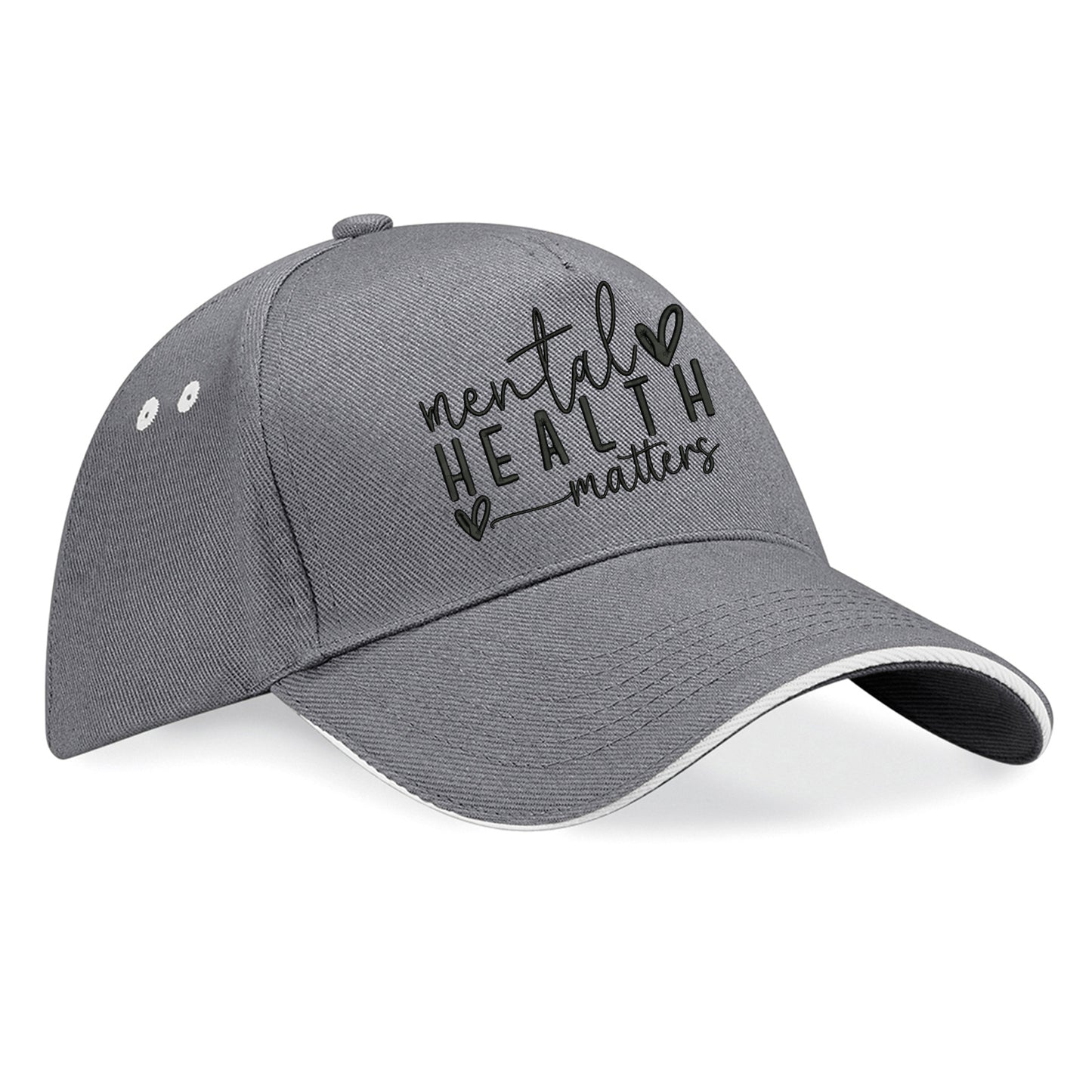 Yellow Mental Health Baseball Cap