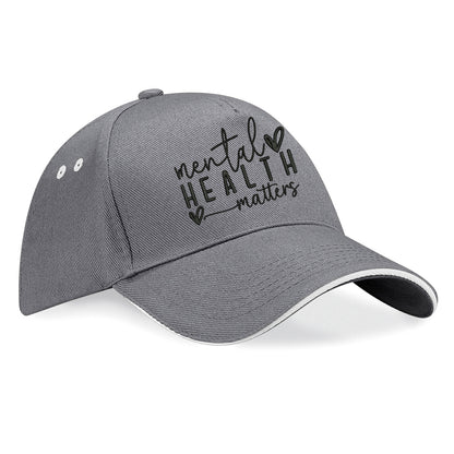 Yellow Mental Health Baseball Cap
