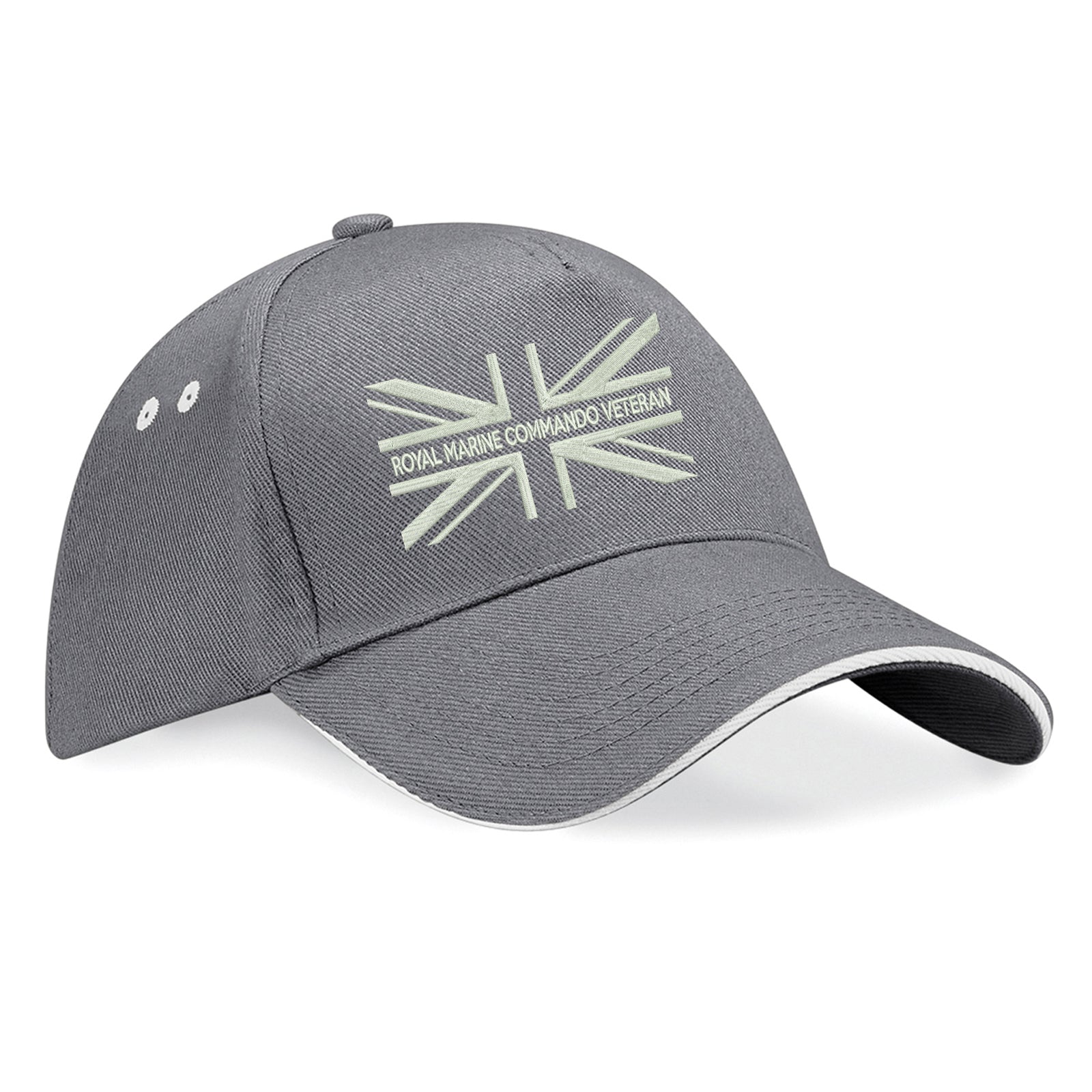 Union Jack Flag Embroidered Baseball Cap