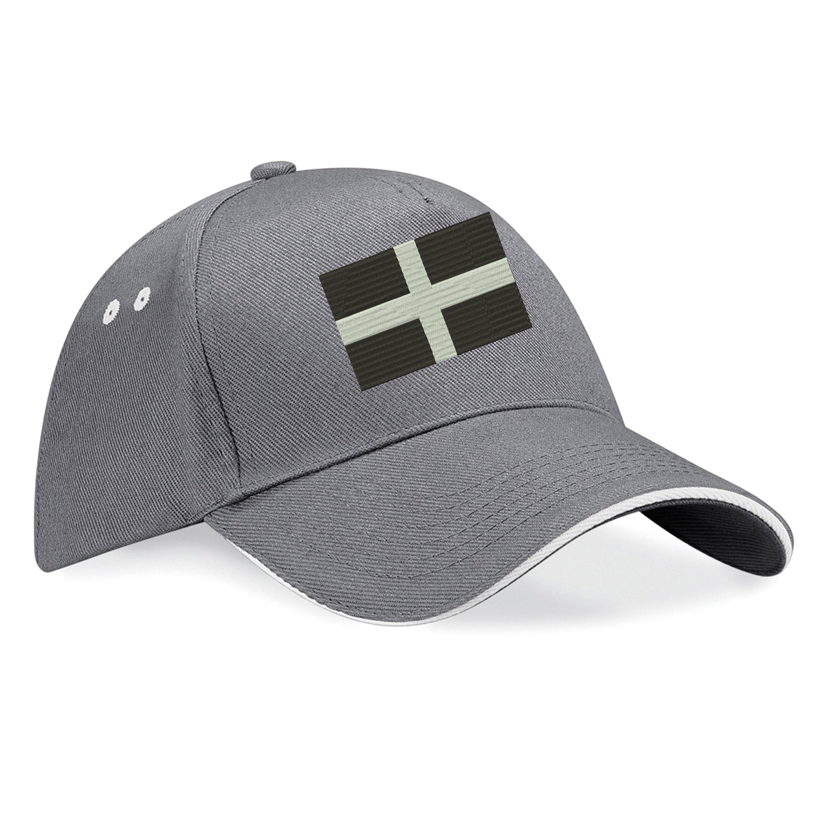 Saint Piran’s Flag Cornwall Baseball Cap