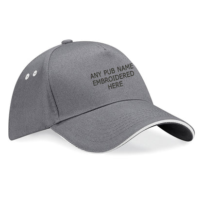 Personalised Embroidered Pub Baseball Cap