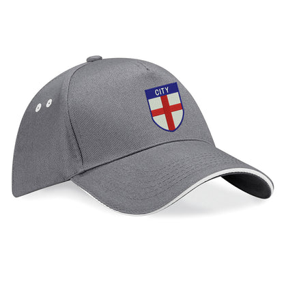 City Flag of England Shield Baseball Cap