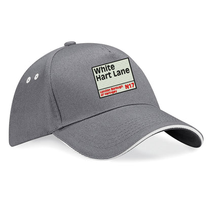 Retro White Hart Lane Baseball Cap