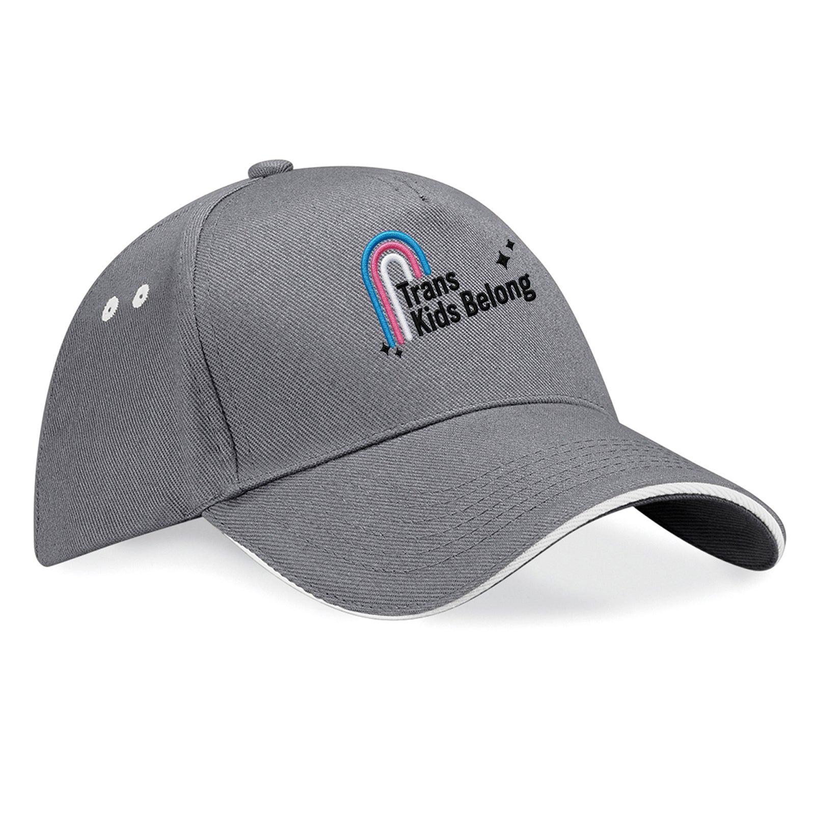 Trans Kids Belong Baseball Cap 