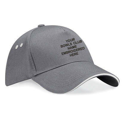 Personalised Bowls Club Baseball Cap