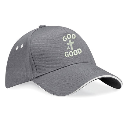 God is Good Embroidered Baseball Cap