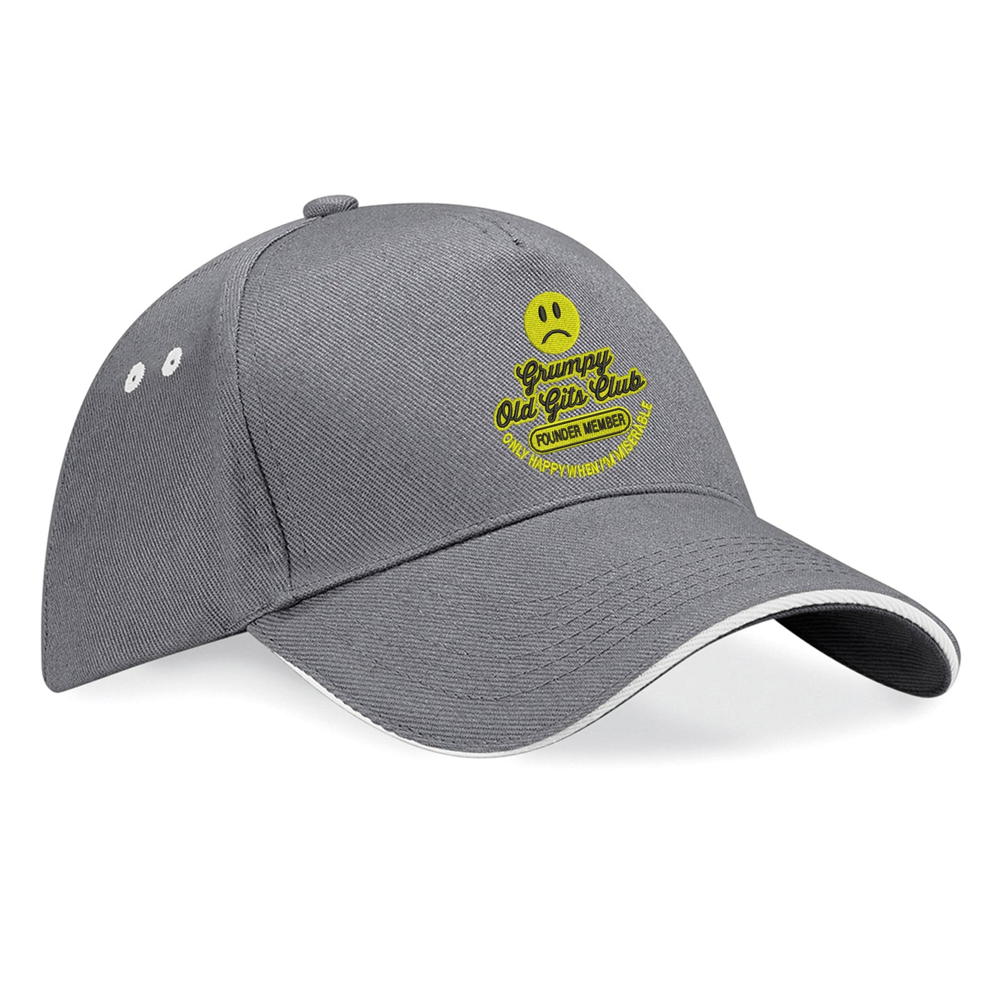 Grumpy Old Gits Club Founder Member Embroidered Baseball Cap