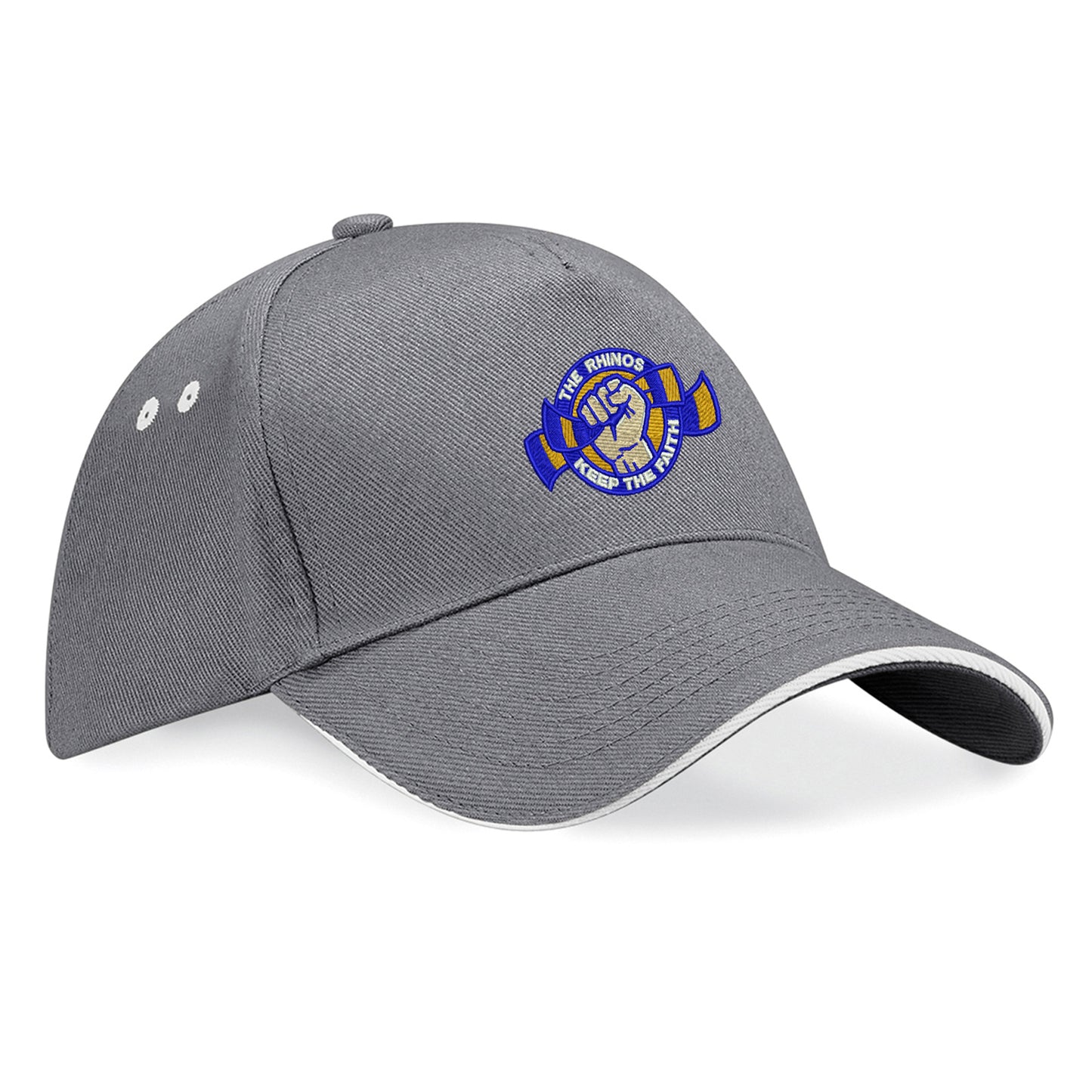 The Rhinos Keep The Faith Embroidered Baseball Cap