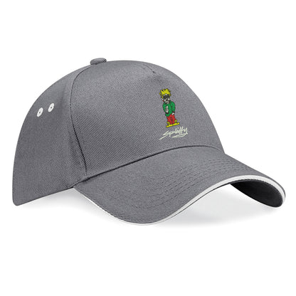 Retro Eclipse Embroidered Baseball Cap