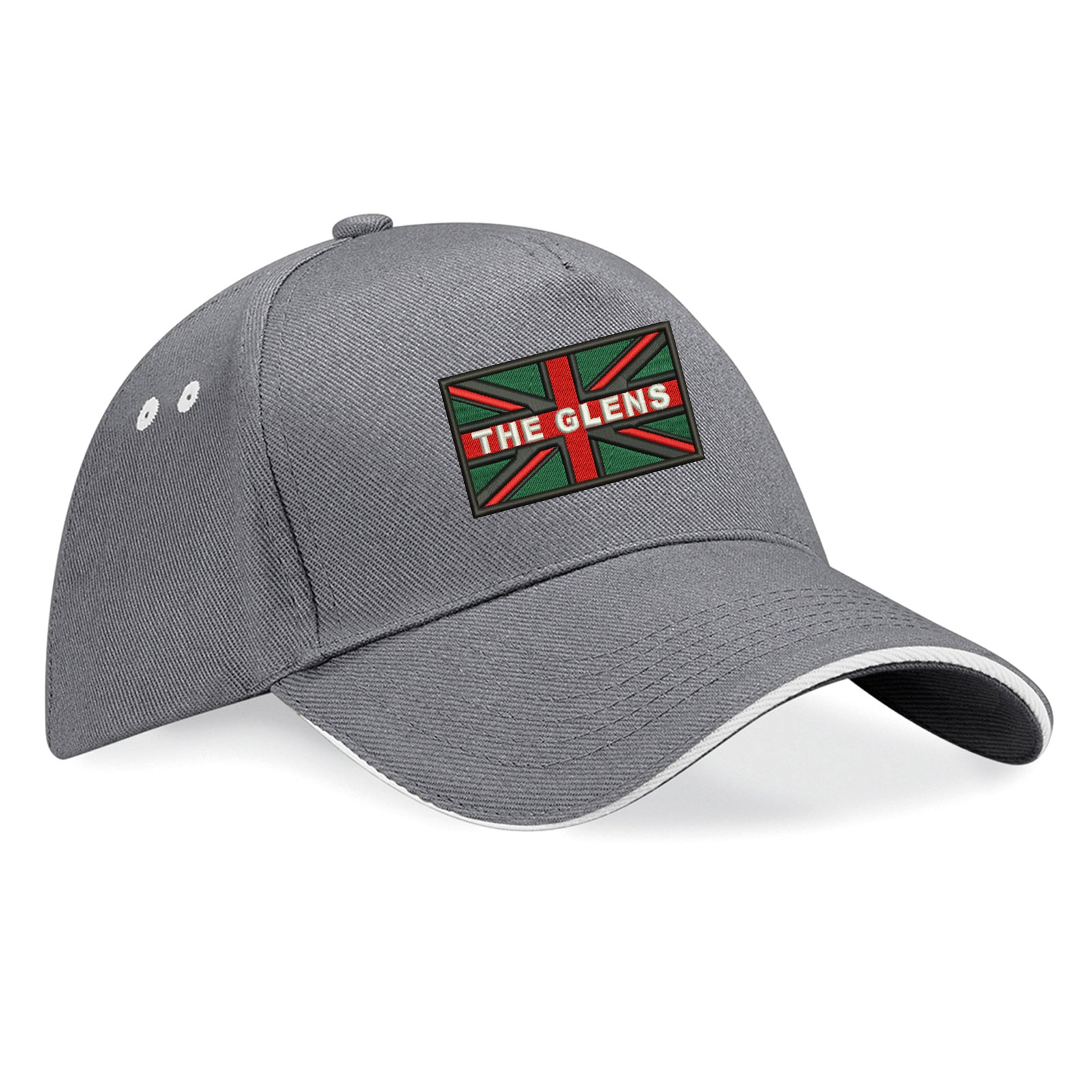 The Glens Coloured Union Jack Cap