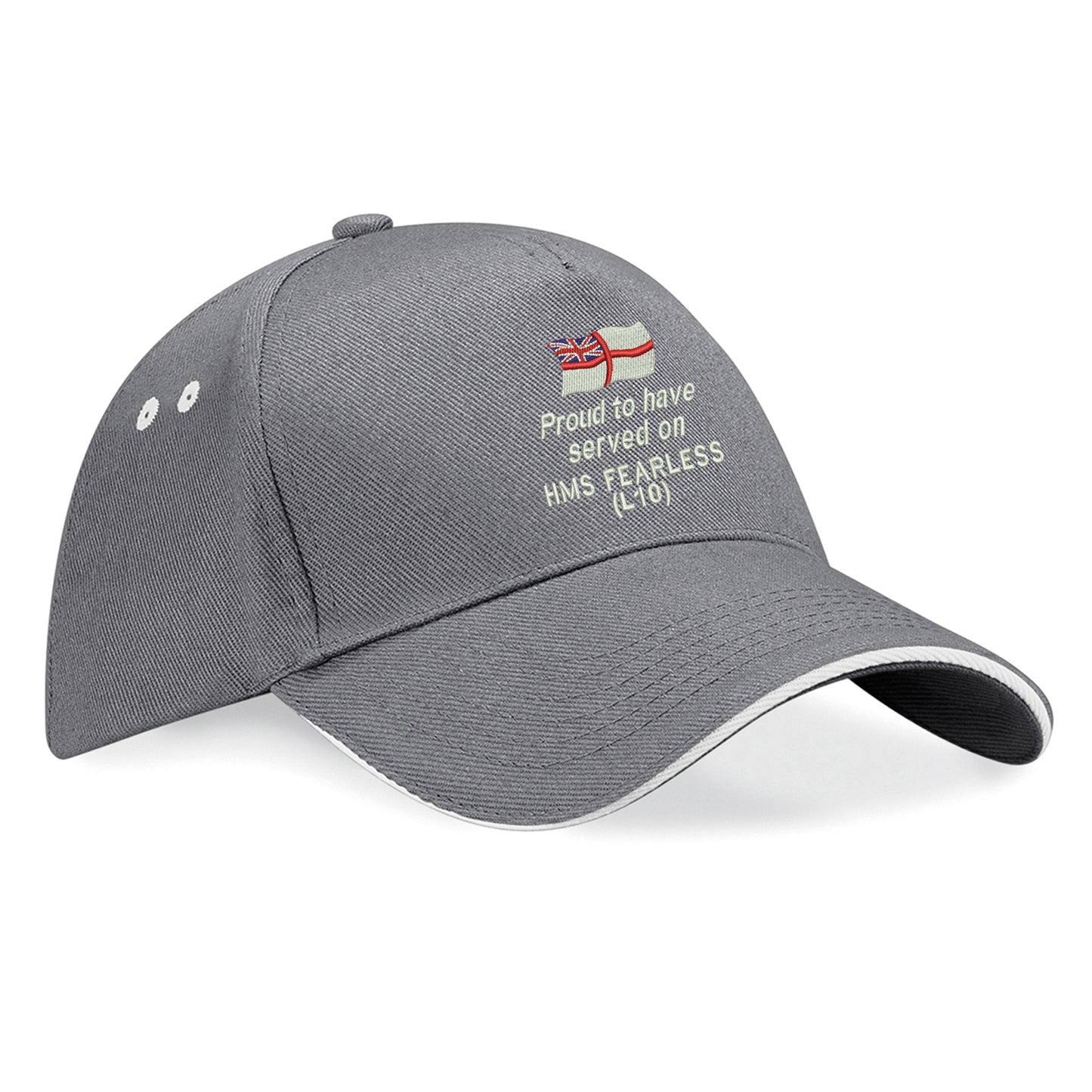 Proud to Have Served on HMS Fearless (L10) Baseball Cap