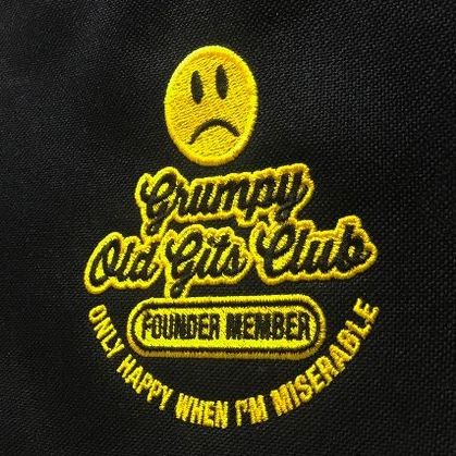 Grumpy Old Gits Club Founder Member Polo Shirt