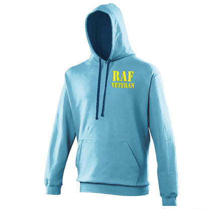 Royal Air Force Veteran Contrast Hoodie
