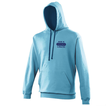 Made in Tottenham All Original Parts Embroidered Contrast Hoodie