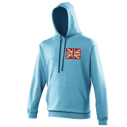 Walk On Walk On Coloured Union Jack Hoodie