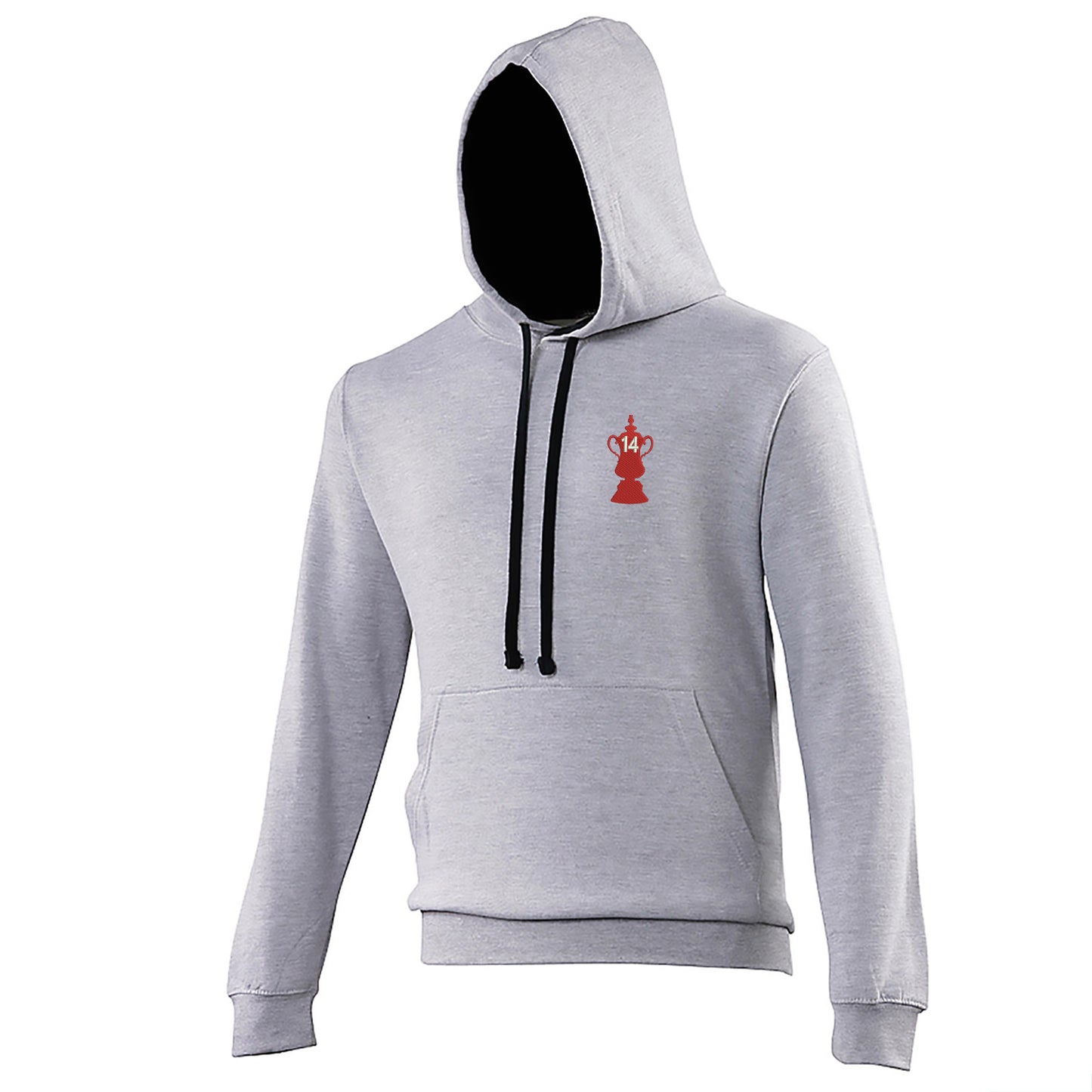 Arsenal 14 Time FA Cup Contrast Hoodie