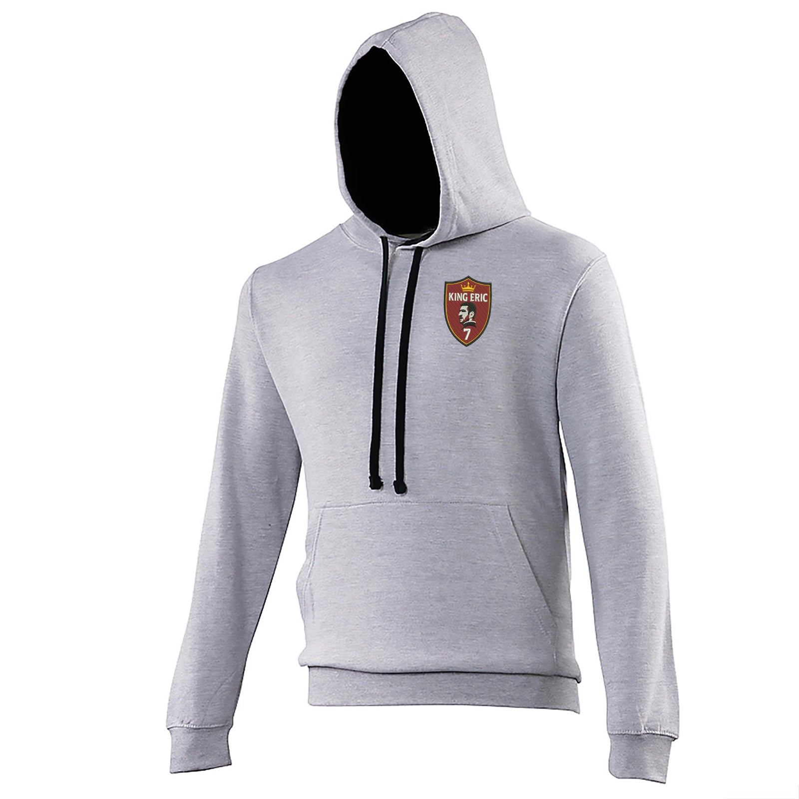 King Eric Cantona Contrast Hoodie