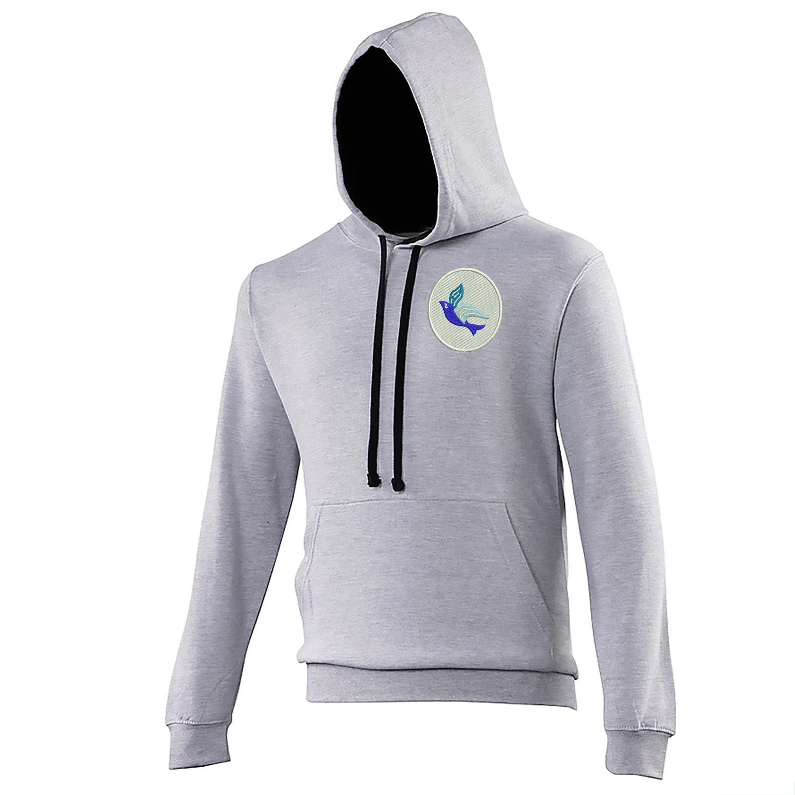 Classic Cardiff City FC Contrast Hoodie