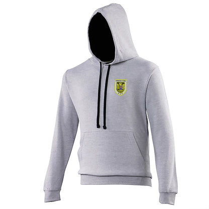 Retro Swansea 1922 Embroidered Contrast Hoodie