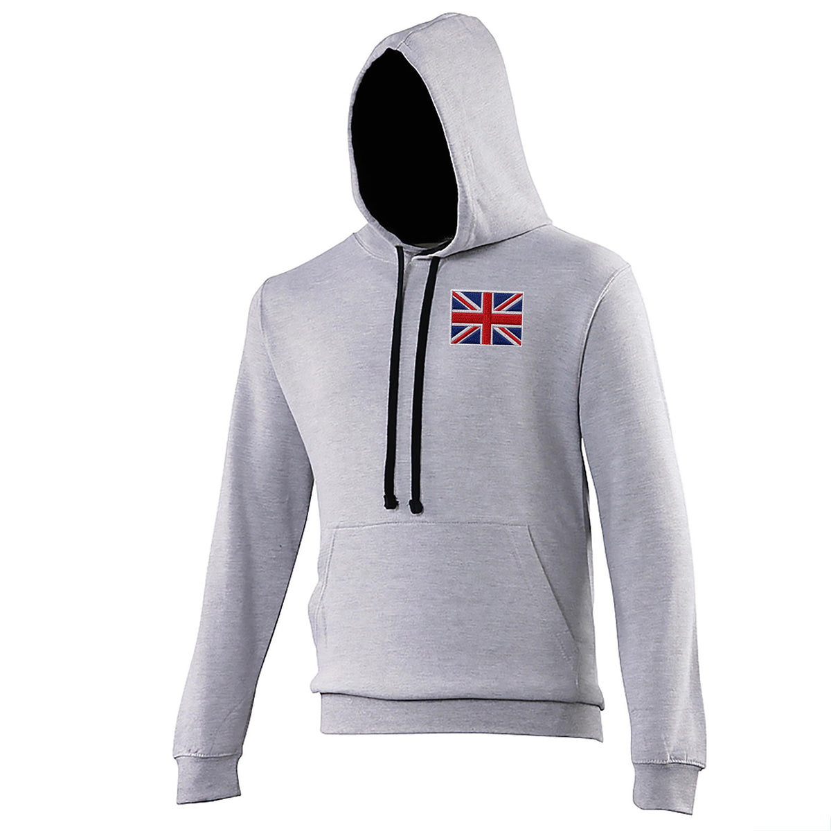 Union Jack Contrast Hoodie