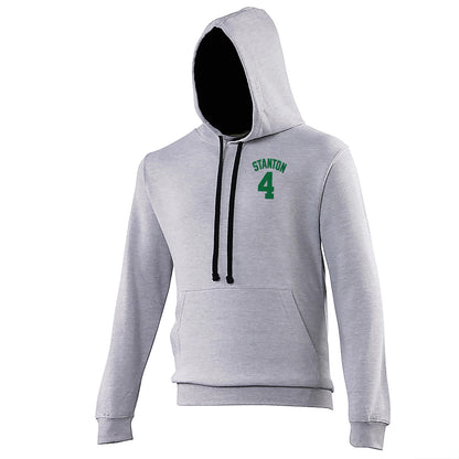 Pat Stanton Hibernian Football Contrast Hoodie