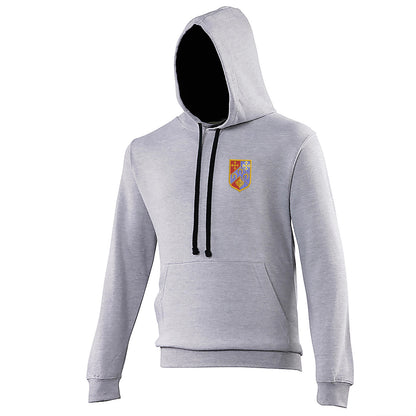 Retro QPR 1953 Embroidered Contrast Hoodie