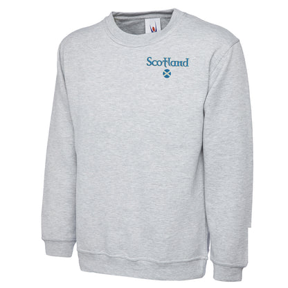 Scotland Circle Flag Sweatshirt