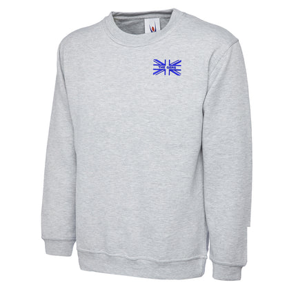 The Gers Union Jack Embroidered Classic Sweatshirt