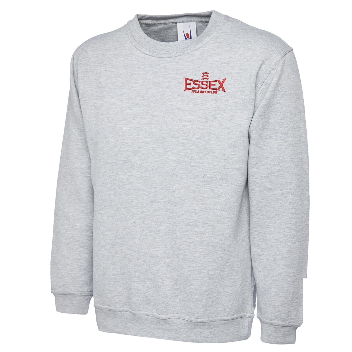Essex It's Way of Life Embroidered Classic Sweatshirt