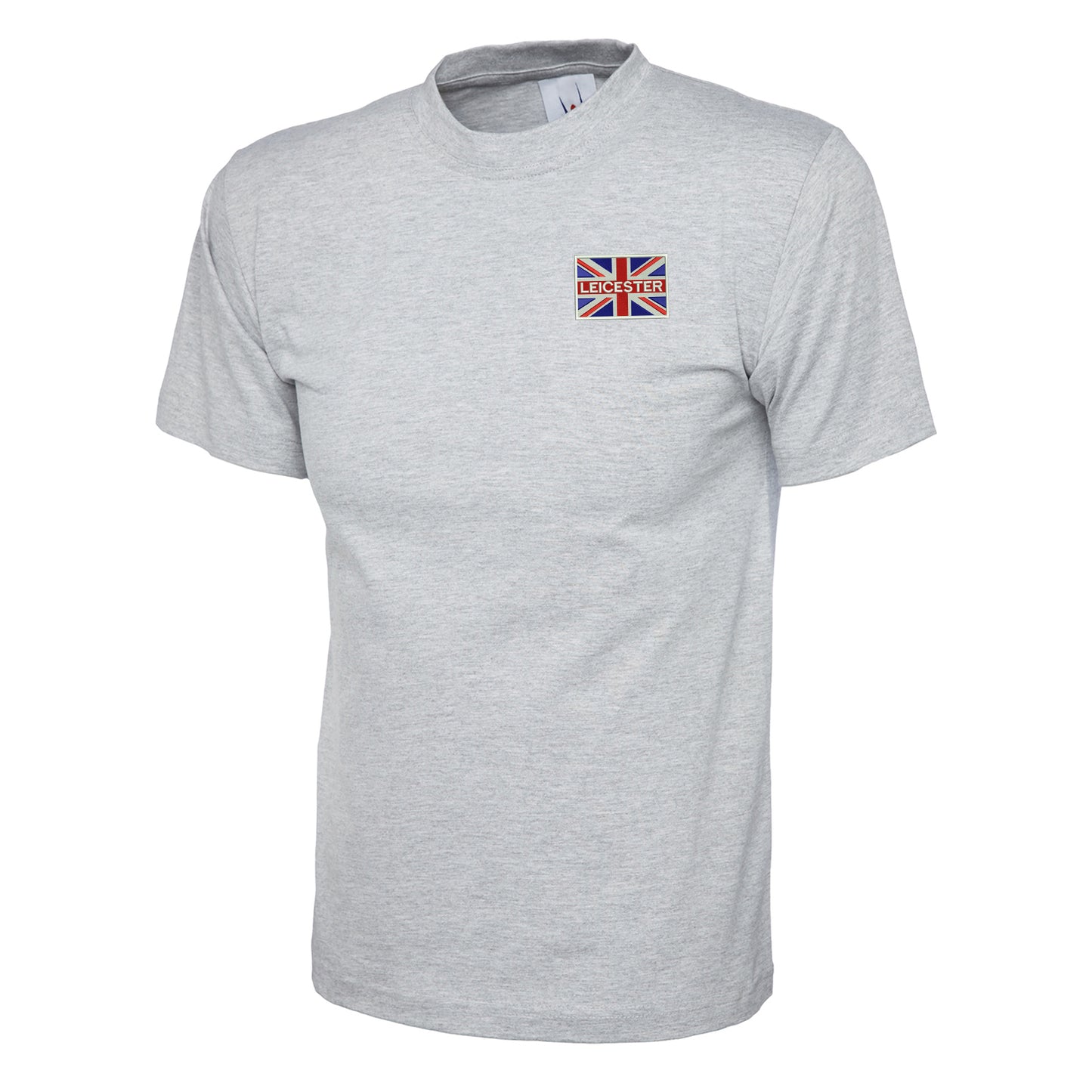 Leicester Coloured Union Jack Embroidered Children's T-Shirt