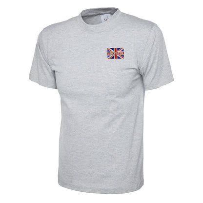 Leicester Coloured Union Jack Embroidered Children's T-Shirt