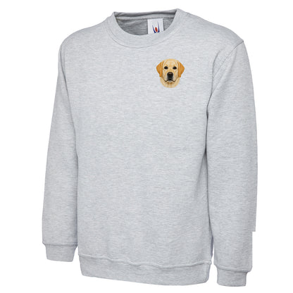 Labrador Dog Face Sweatshirt