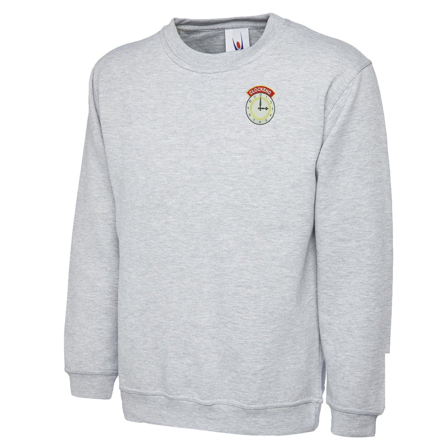 Clockend Embroidered Classic Sweatshirt
