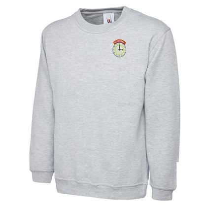 Clockend Embroidered Classic Sweatshirt