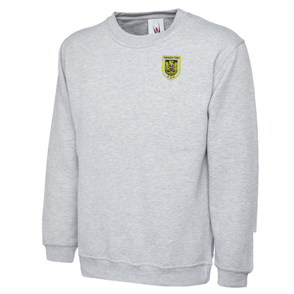 Retro Swansea 1922 Embroidered Classic Sweatshirt