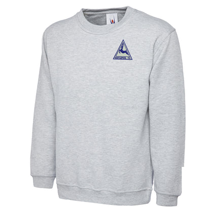 Retro Hartlepool Embroidered Classic Sweatshirt