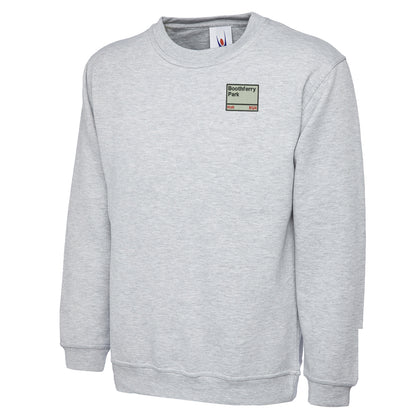 Boothferry Park HU4 Embroidered Classic Sweatshirt