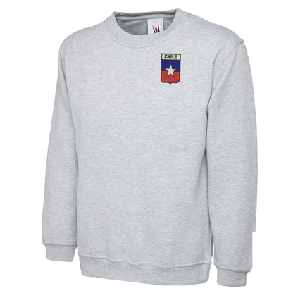 Retro Chile Rugby 1953 Embroidered Classic Sweatshirt