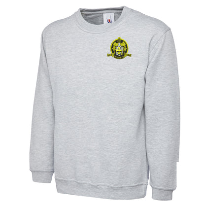 Retro Wolves 1947 Embroidered Classic Sweatshirt