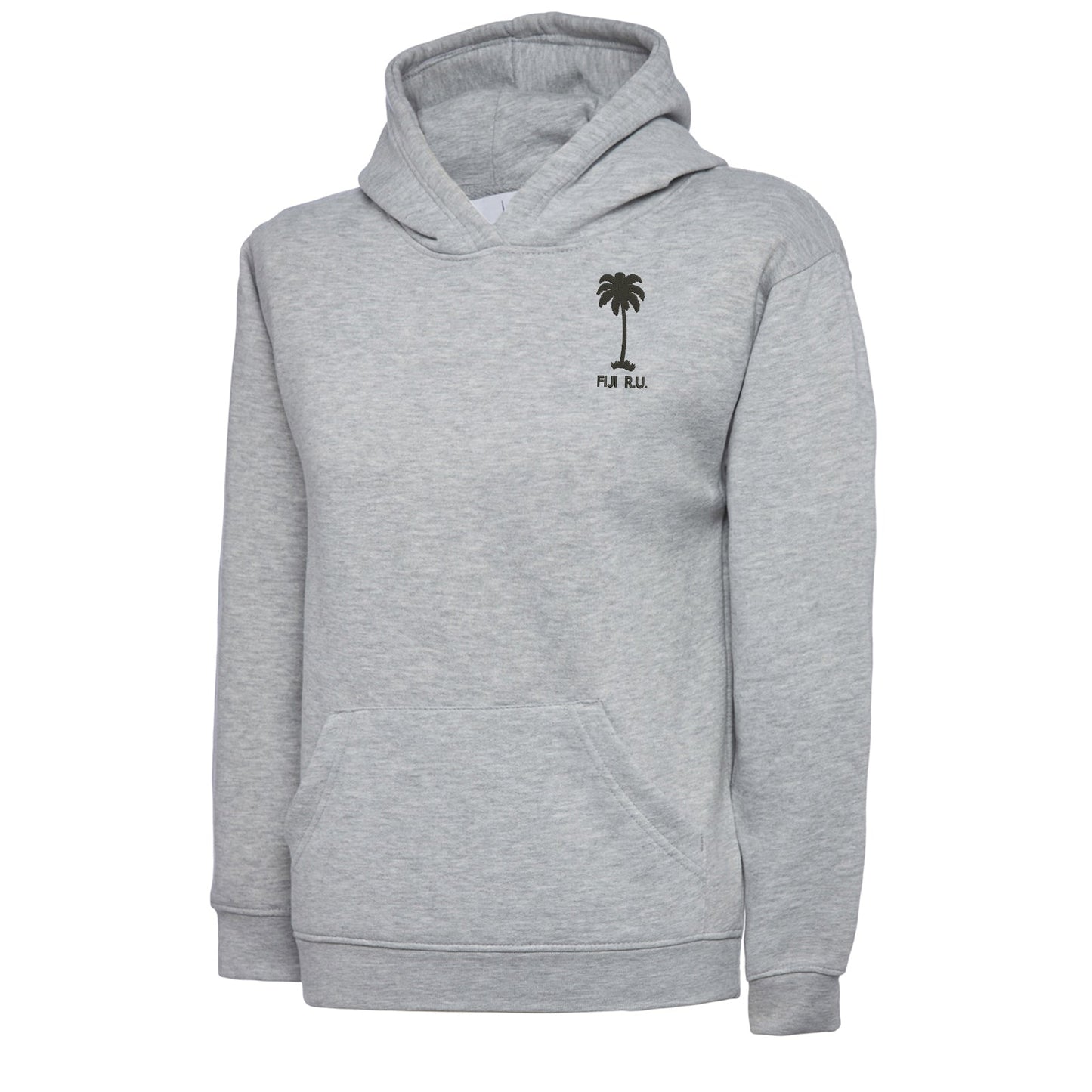Retro Fiji Rugby 1920s Embroidered Children's Hoodie