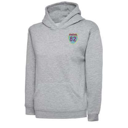 Retro Rotterdam 82 Embroidered Children's Hoodie