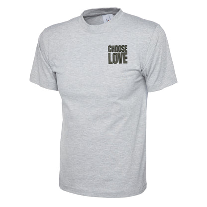 Choose Love Embroidered Children's T-Shirt