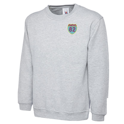 Retro Rotterdam 82 Embroidered Classic Sweatshirt