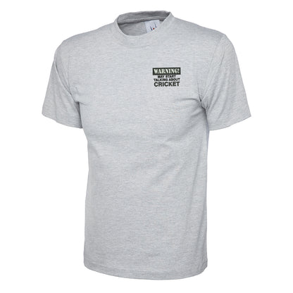 Warning May Start Talking About Cricket Children's T Shirt