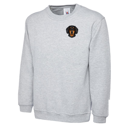 Dachshund Dog Face Sweatshirt